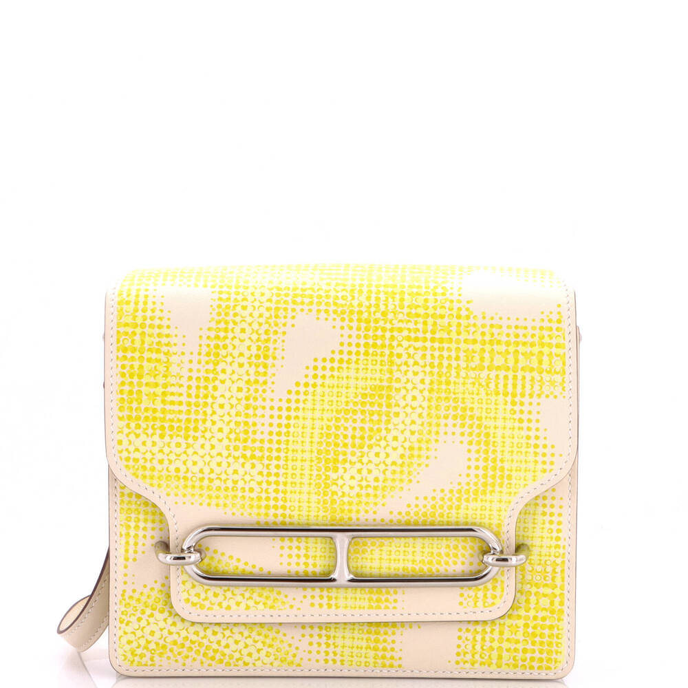 Hermes 18 Circuit 24 Faubourg Roulis Bag Printed Swift